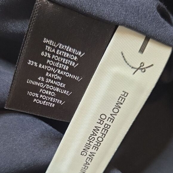 Ann Taylor Navy Sleeveless Midi Dress - Picture 6 of 9